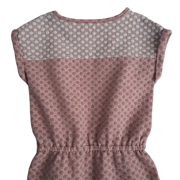 Gs 🎀 Kidpik Girls Polka Dot Sleeveless Sweater Dress Colorblock Pink Size S 7/8 - Picture 5 of 9